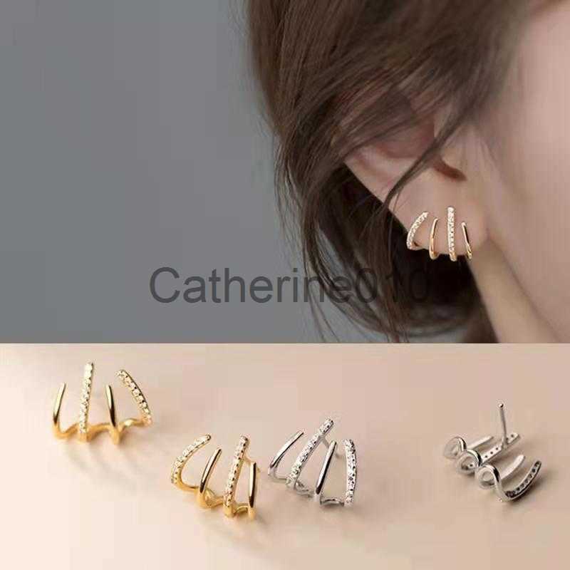 Charm Fashion Exquisite Rhinestone Decor Ear Cuff earrNew Arrival Christmas Gift stud earrings for Woman 2023 J230817