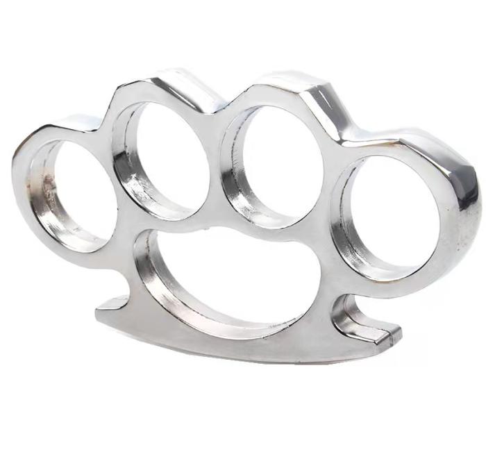 LRKC Gilded Thick 1m Steel Brass Knuckle Duster Color Black Plating Sier Hand Tool Clutch High Qlity 4 5qd W124011885