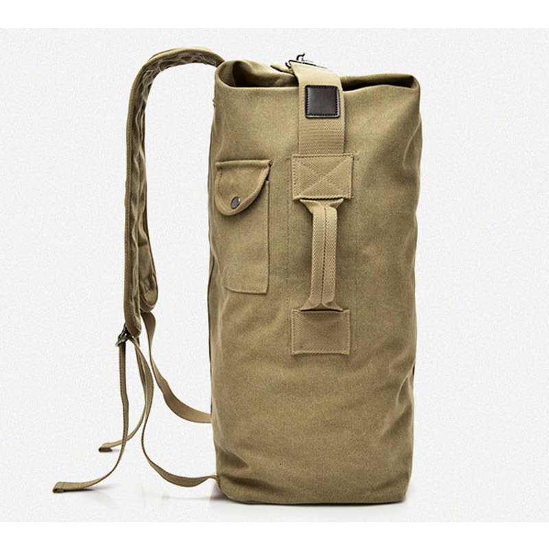 School Bags Weysfor Large Capacity Travel Climbing Bag Tactical Military Backpack Men Women Bucket Army Canvas Shoulder 230817