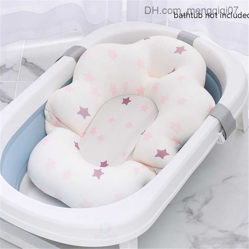 Bathing Tubs Seats Baby Bathtub Cushion Foldable Baby Bathtub Seat Support Cushion Newborn Bathtub Chair Baby Non slip Soft Comfortable Body Cushion P