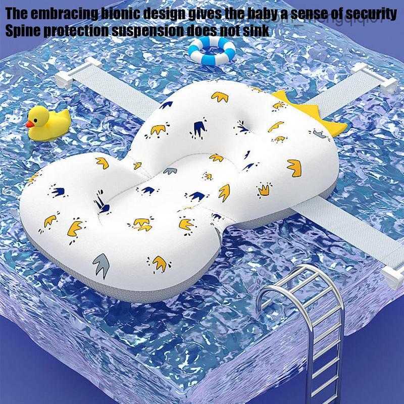 Bathing Tubs Seats Folding Baby Bath Cushion and Chair Baby Bath Seat Support Cushion Newborn Bath Pillow Baby Non slip Soft Comfortable Body Cushion 
