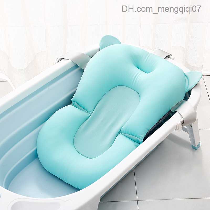 Bathing Tubs Seats Baby shower portable air cushion crib baby shower pad anti slip bathtub pad newborn safety bathtub pad Z230818