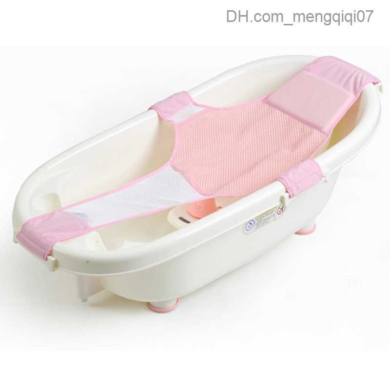 Bathing Tubs Seats Adjustable baby shower bathtub newborn baby shower net child safety seat support baby shower cradle baby care Z230817