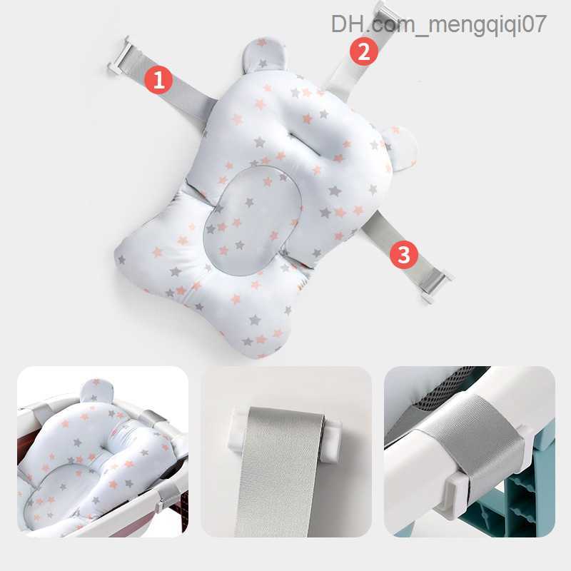 Bathing Tubs Seats Baby shower pad portable newborn anti-skid floating seat baby floating bathtub shower pad shower pad support pad safety backrest Z2