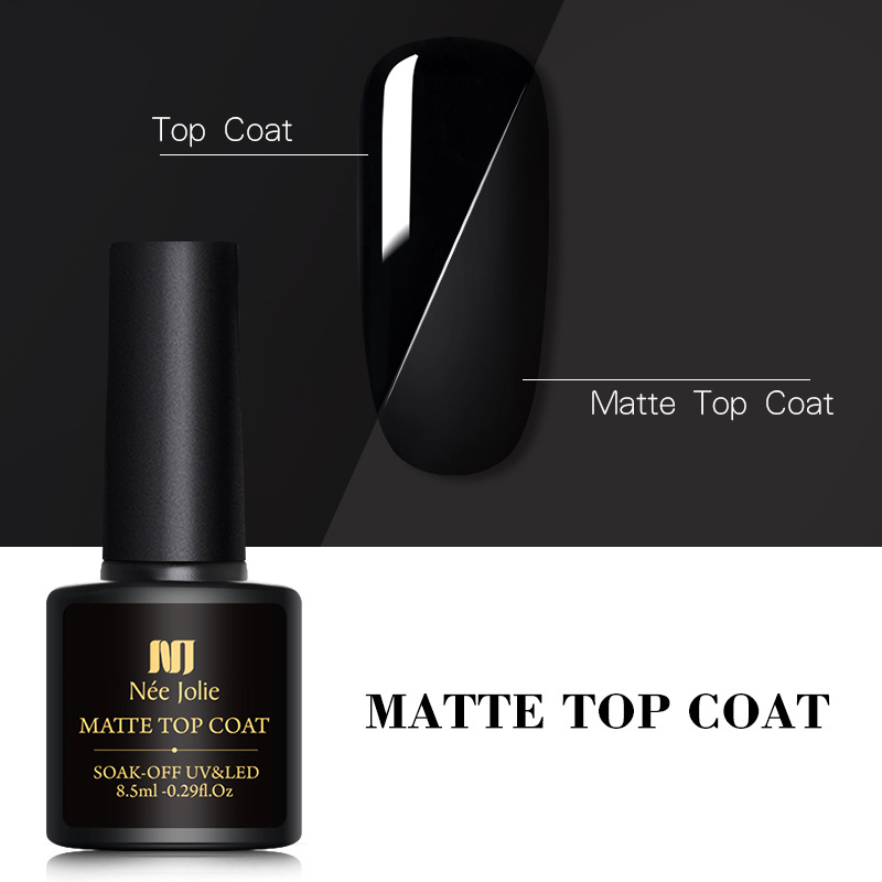 8.5ml Gel Base Top Coat Soak Off UV LED Gel Nail Polish Cosmetics Nails Art Manicure Varnish Reinforcement Glue E206
