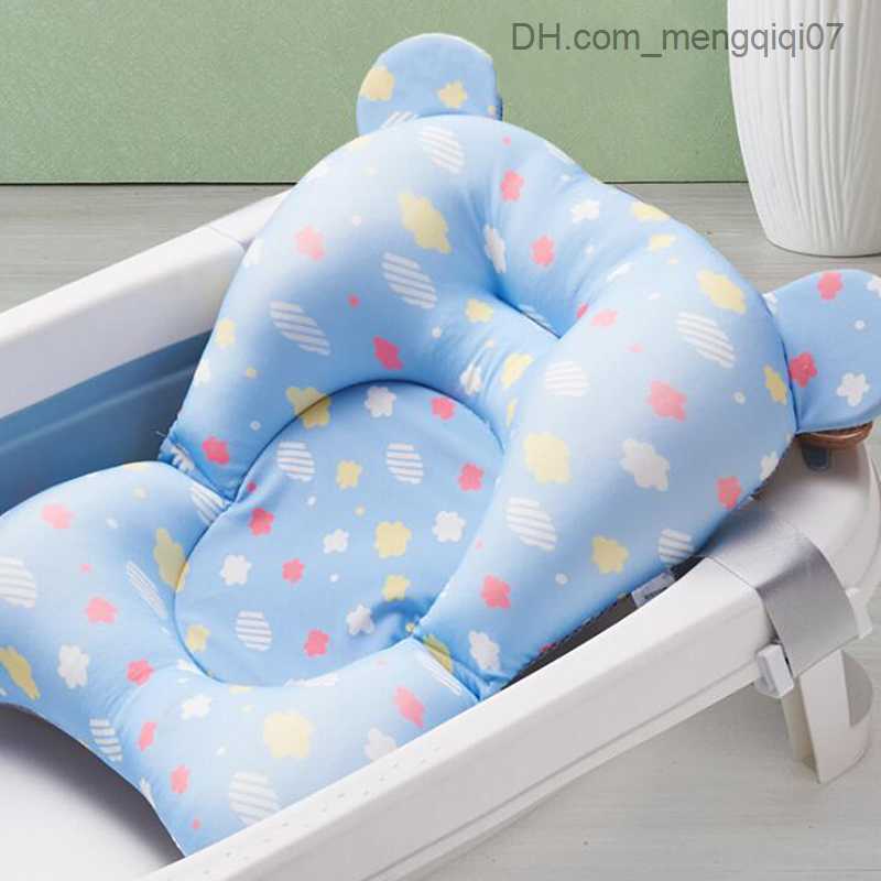 Bathing Tubs Seats 7-style baby bathtub seat baby anti-skid soft bath cloth cushion body cushion sponge bathtub cushion safety bathtub cushion Z230818