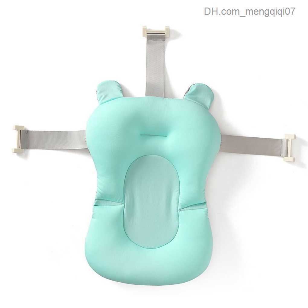Bathing Tubs Seats 1/2 baby shower seat safety support pad portable washable breathable and comfortable for newborns and young children with shoulder 