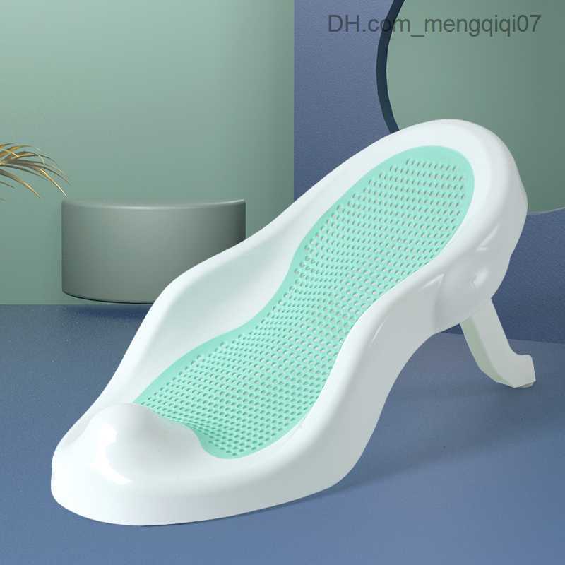 Bathing Tubs Seats Baby shower rack anti slip bathtub seat support pad baby safety bathtub support net foldable bed frame Z230817