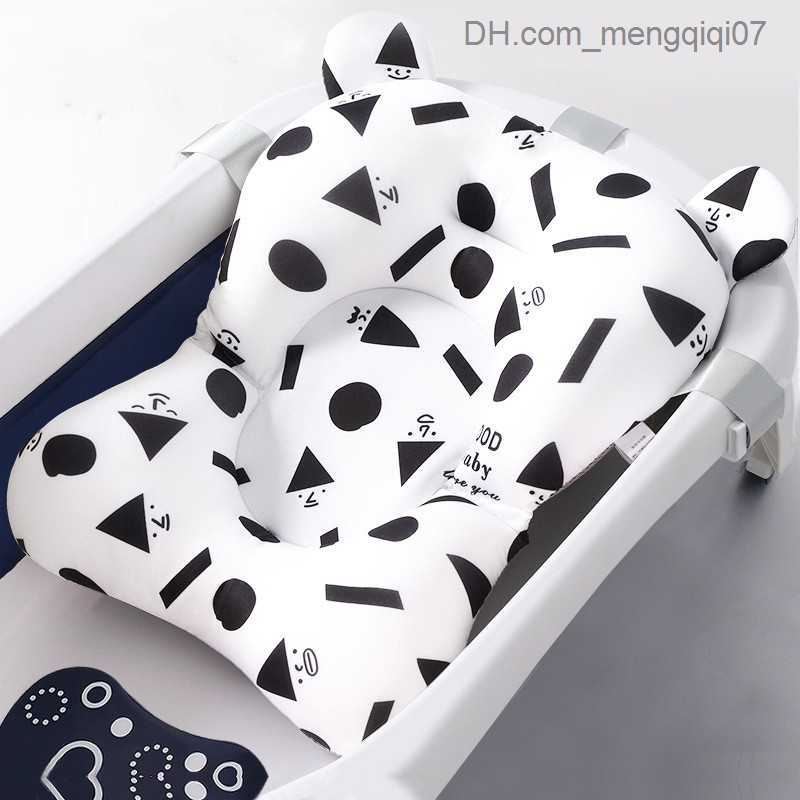 Bathing Tubs Seats Baby bathtub seat support pad foldable baby bathtub cushion chair baby bathtub pillow baby anti-skid soft and comfortable body pad 