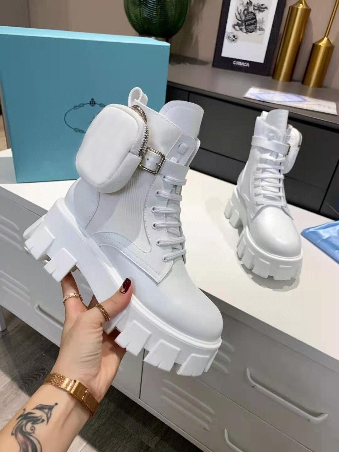 Designer Shoes Women's Cowhide Travel Boots - Comfortable Platform Casual Footwear for Autumnal Style