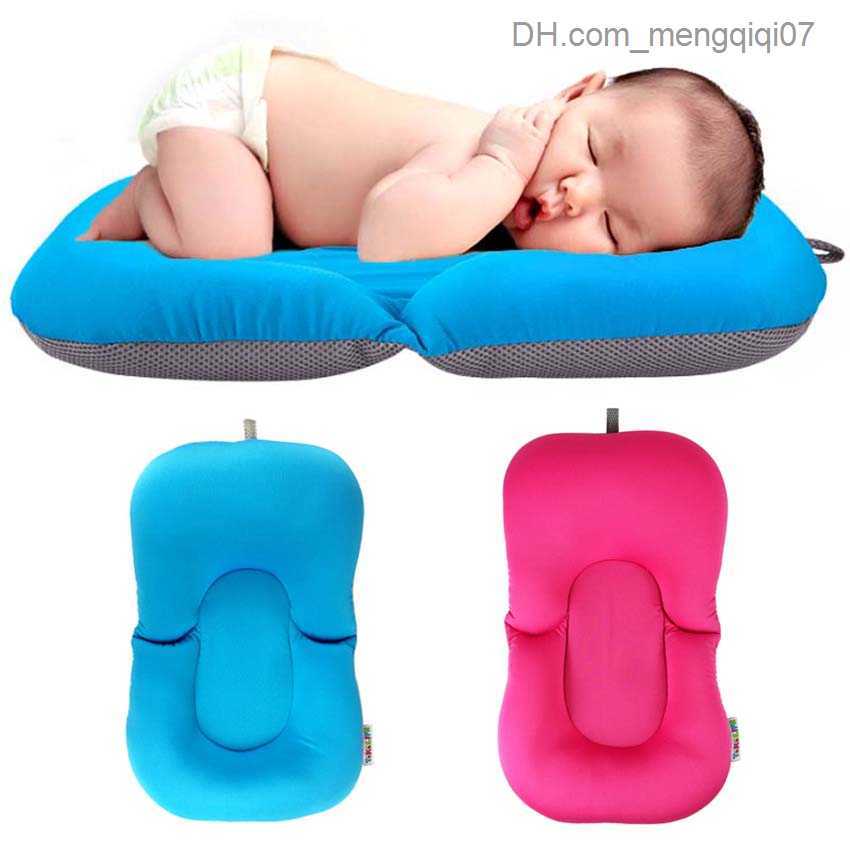 Bathing Tubs Seats Newborn safety bathtub seat support baby bathtub mat anti-skid bathtub mat baby shower mat portable air mat baby bed Z230817