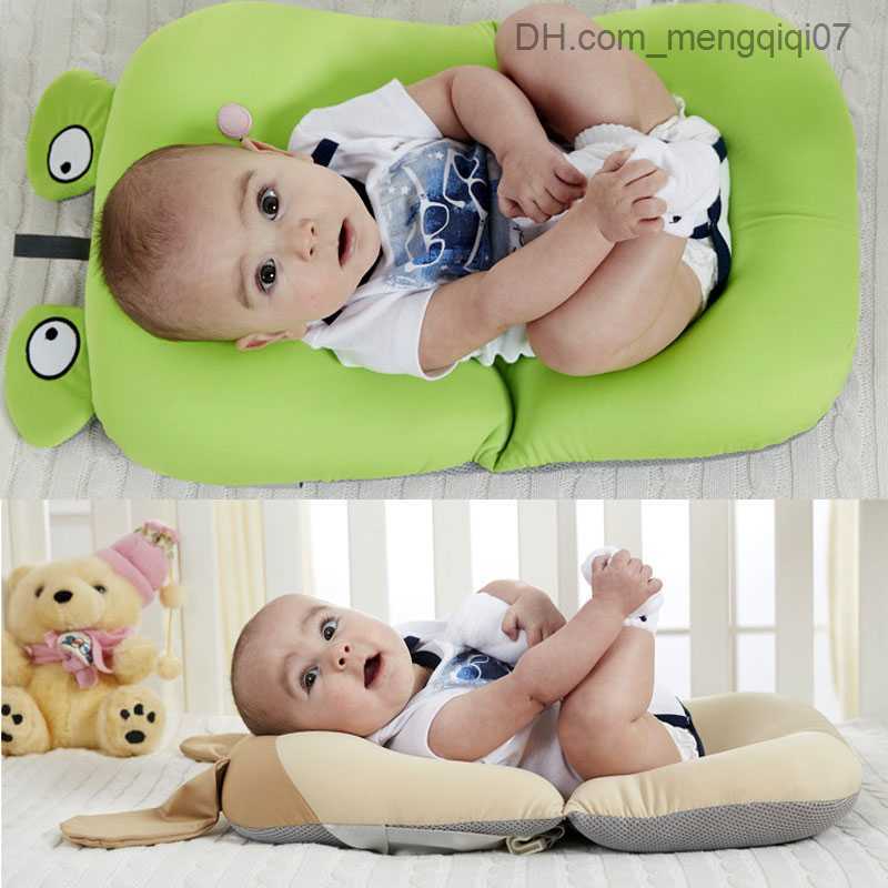 Bathing Tubs Seats Cute Animal Portable Baby Shower Mat Non slip Baby Bathtub Mat Baby Bathtub Mat Z230817