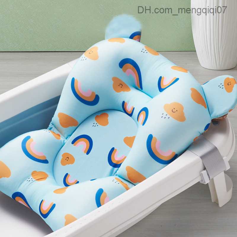 Bathing Tubs Seats Baby Bathtub Cushion Foldable Baby Bathtub Seat Support Cushion Newborn Bathtub Chair Baby Non slip Soft Comfortable Body Cushion P
