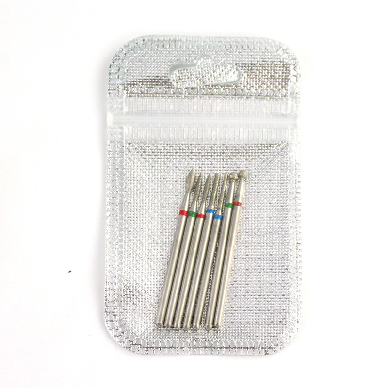 Nail Tools Set Silver Grinding Head Tungsten Steel Diamond Nails Remover Grindings Heads Nail Polish Tool Herramienta Para Esmaltado De Unas Wholesale