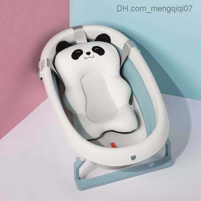 Bathing Tubs Seats Safe portable baby bathtub mat Newborn baby bathtub anti-skid mat Seat floating bathtub mat Shower support mat Z230817