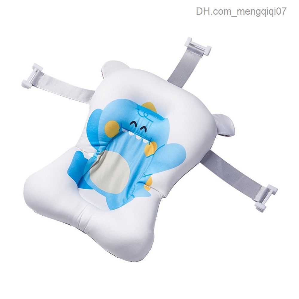 Bathing Tubs Seats Cute and Comfortable Baby Bath Cushion Cartoon Portable Adjustable Newborn Bath Cushion Non slip Plastic Baby Bath Cushion Z230817