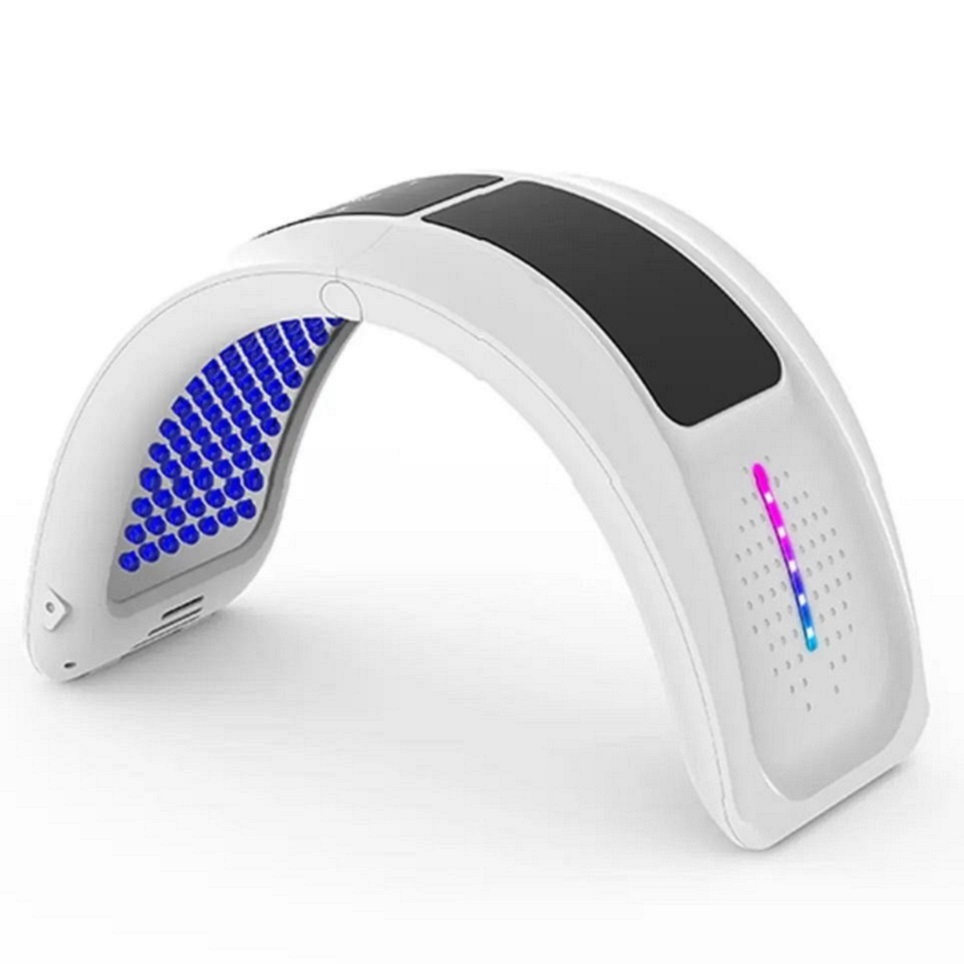 Newest 7 colors red light therapy device for face anti-wrinlle led lights for skin