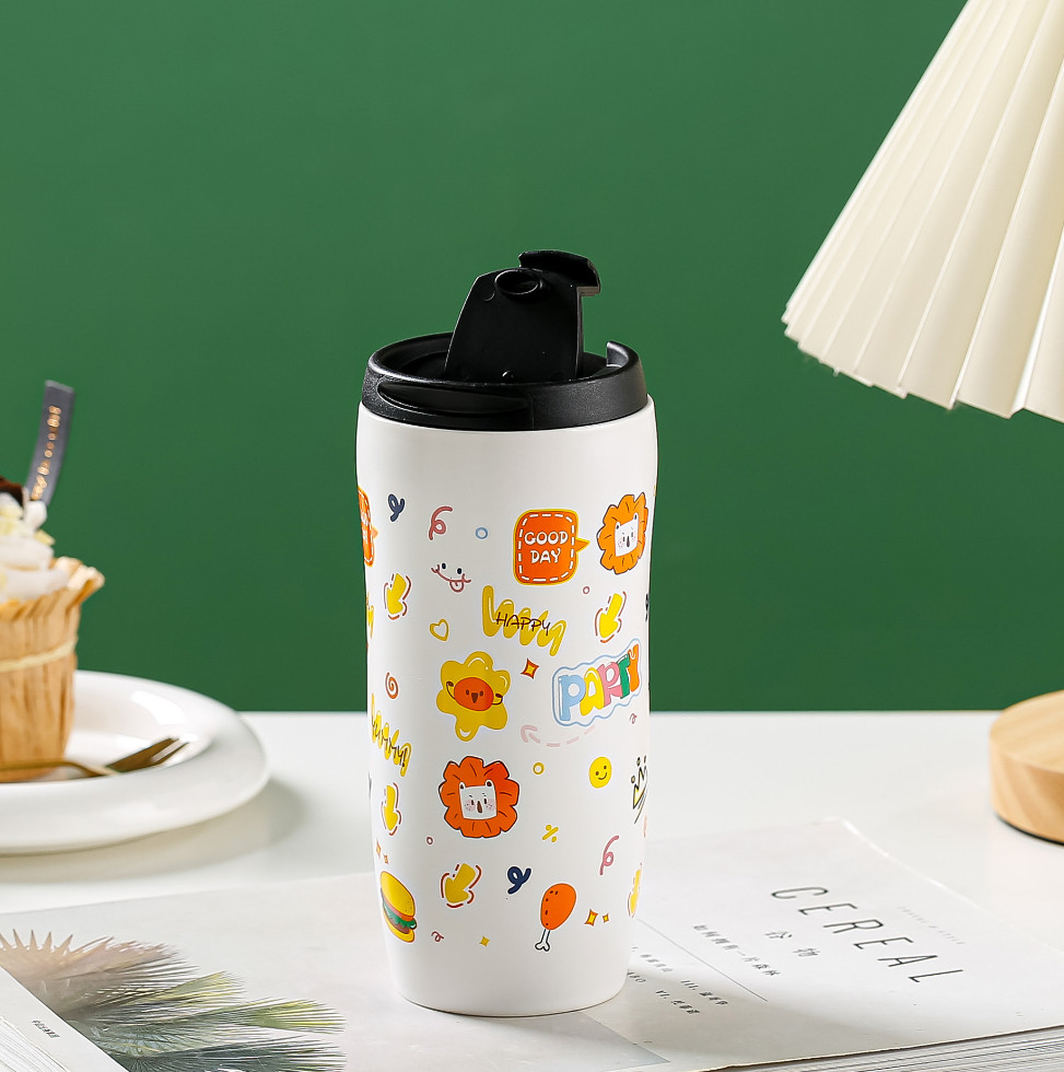 The latest 15.2oz cartoon ceramic coffee mug Cup, many style choices, support customization of any logo