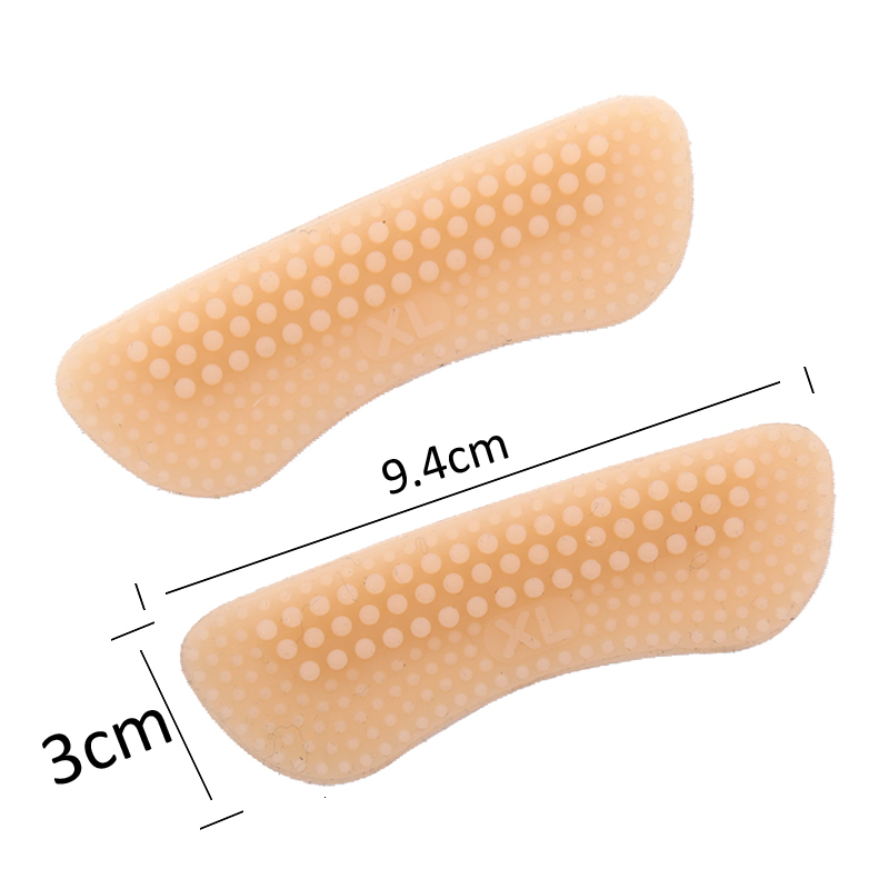 Shoe Parts Accessories Silicone Heel Stickers Heels Grips for Women Men Anti Slip Cushions NonSlip Inserts Pads Foot Care Protector 230817