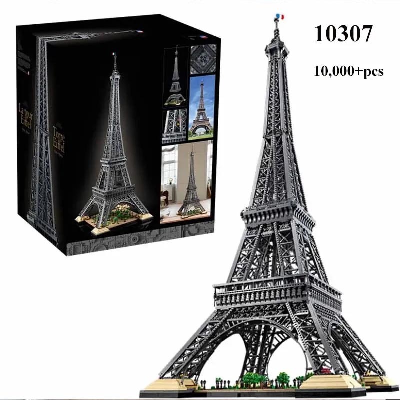 Blocks 10001PCS Eiffel Tower With Light Building Bricks Toys Kid Birthday Christmas Gifts Compatible with 10307 10181 17002 230818 C251027