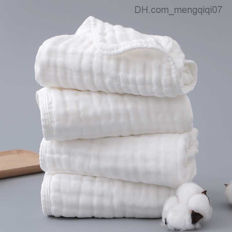 Towels Robes 1 rectangular baby bath towel with 6-layer Gauze super soft absorbent facial towel 35 * 75 Z230819