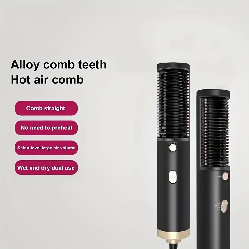 Holding Hair Straightener Fast Constant Temperature Hair Straightener Hot Air Comb