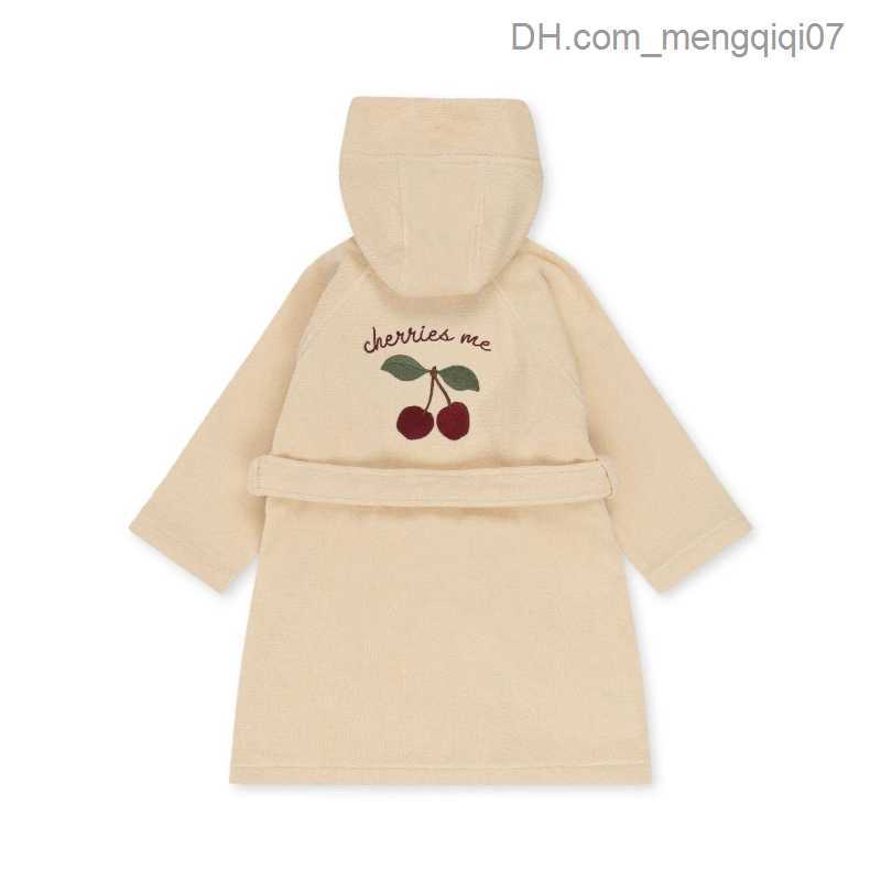 Towels Robes Children's Bathroom KS23 Autumn/Winter Boys and Girls Comfortable Long Sleep Warm Bathroom Baby Bath Towel Z230819