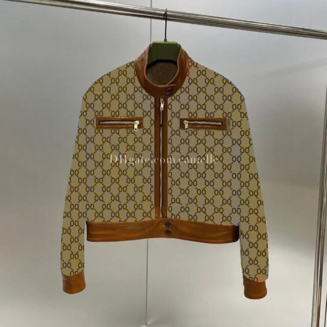 luxury designer jacket women Two Piece Sets pant short clothes double letters G woman jacket outerwears crew neck long sleeves leisure style sportswear