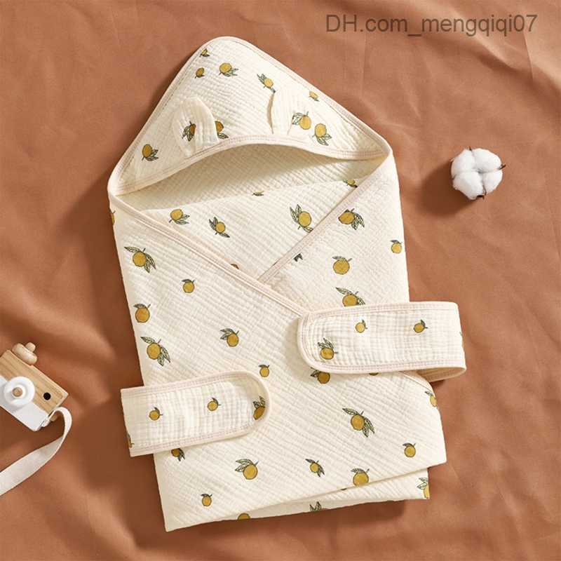Towels Robes Soft cotton plain patterned hooded baby shower gel cartoon rainbow newborn shower gel packaging Unisex children's shower towel with 