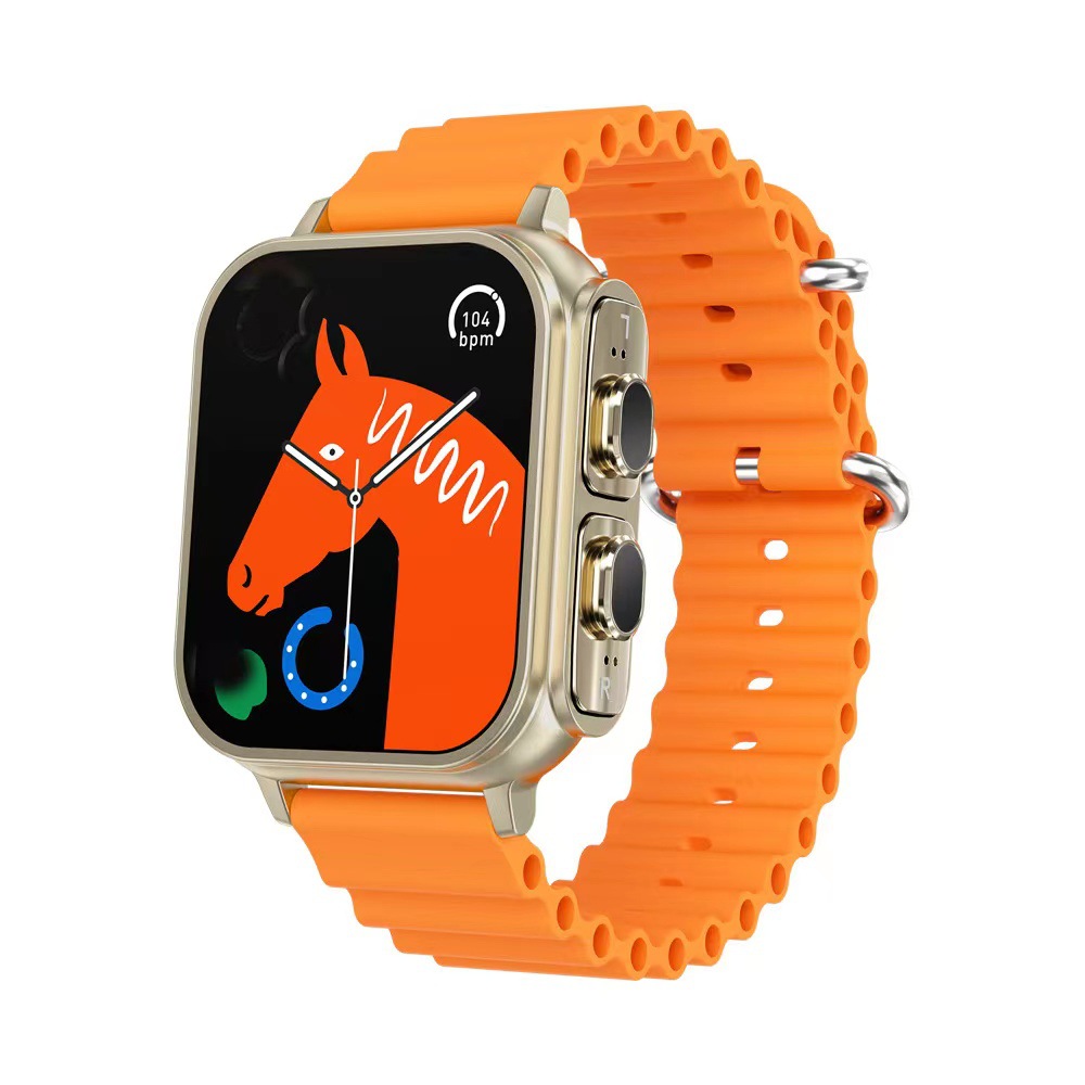 N22 smart watch TWS headset two in one Bluetooth call NFC Alipay 1.96 screen heart rate and blood oxygen