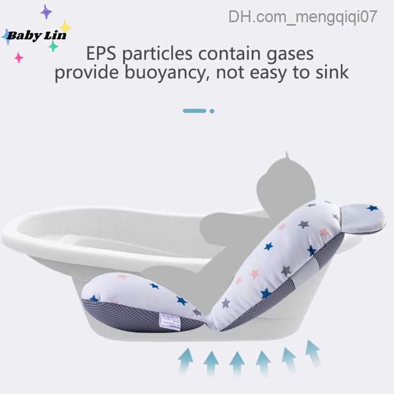 Bathing Tubs Seats Baby Bathtub Pillow Baby Anti slip Soft Comfortable Body Cushion Baby Bathtub Seat Support Cushion Folding Baby Bathtub Cushion Z23