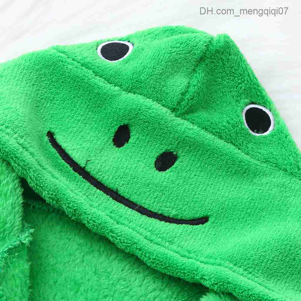 Towels Robes SAGACE Children's Pajamas and Baby Robes Baby Towels Bathroom Flannel Hoodie Pajamas+Footwear Set February 28 195 Z230819