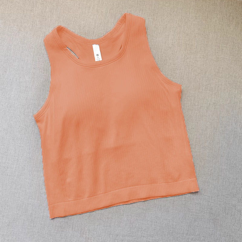 3002 Women Vests Yoga Outfit Sleeveless Shirts Sports Close-fitting Vest Running Gym Excerise Fitness Jogging Trainer Sportswear Breathable