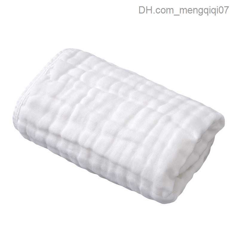 Towels Robes 1 rectangular baby bath towel with 6-layer Gauze super soft absorbent facial towel 35 * 75 Z230819