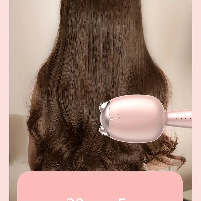 32mm Egg Rolls Hair Curling Stick Water Ripple Hair Curling Iron Cartoon Design Hair Curling Iron