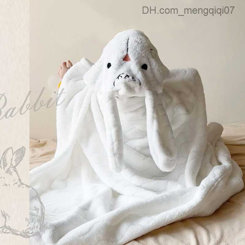 Towels Robes Cartoon Children's Bathroom Cover Coral Plush Baby Bath Towel Duck Tiger Frog Rabbit Newborn Bathroom Baby Bath and Shower Products 