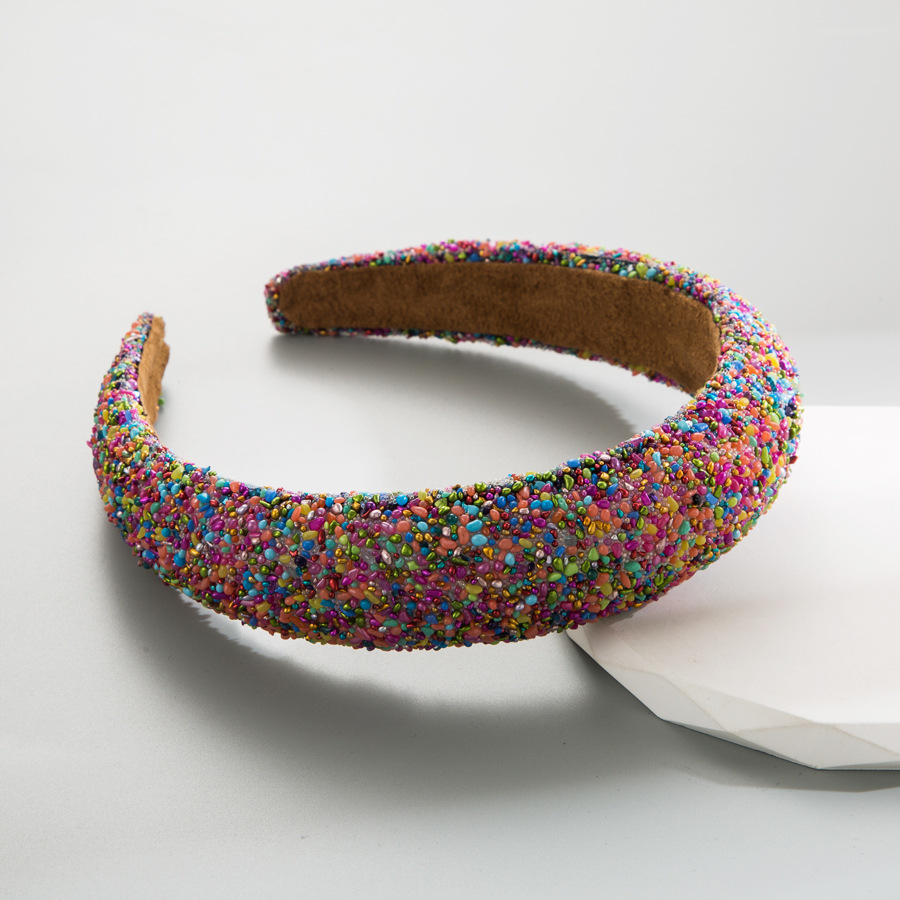Fashion Headband Be All-match Hair Hoop Sponge Fashion Wide Edge Head Bands FG1107
