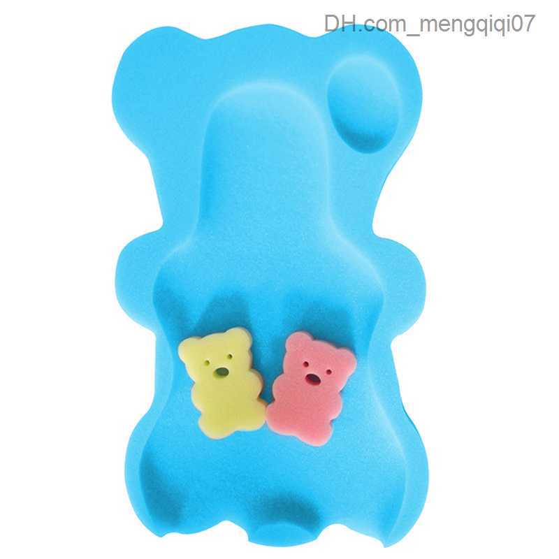 Bathing Tubs Seats Baby soft bath sponge seat anti-skid foam pad body support pad bathroom supplies Z230818