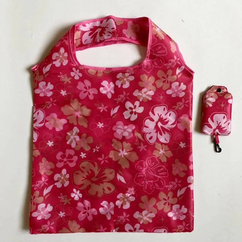 UPS Reusable Shopping Bag Pouch Nylon Foldable Eco Friendly Shopping Bags Portable Home Grocery Supermarket Shopping Tote 8.18