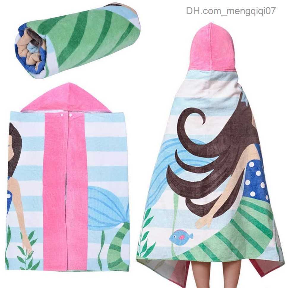 Towels Robes Baby hooded towel children's beach towel cotton bath towel children's bath towel Z230819