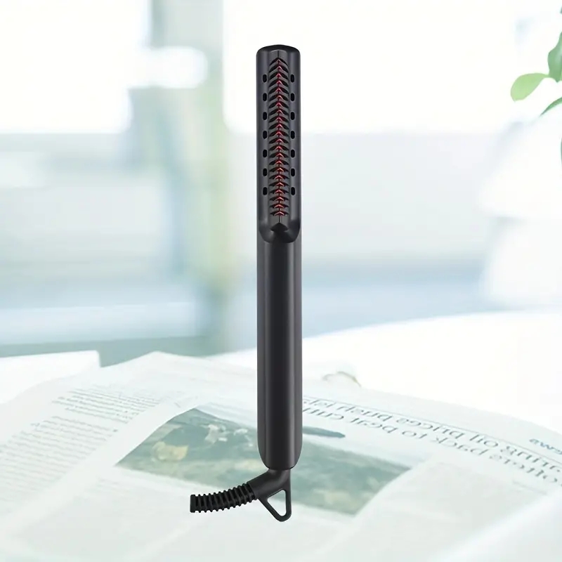 Hair Straight Comb Beard Comb Electric Beard Straightening Comb With Six Speed Temperature Digital Temperature Display