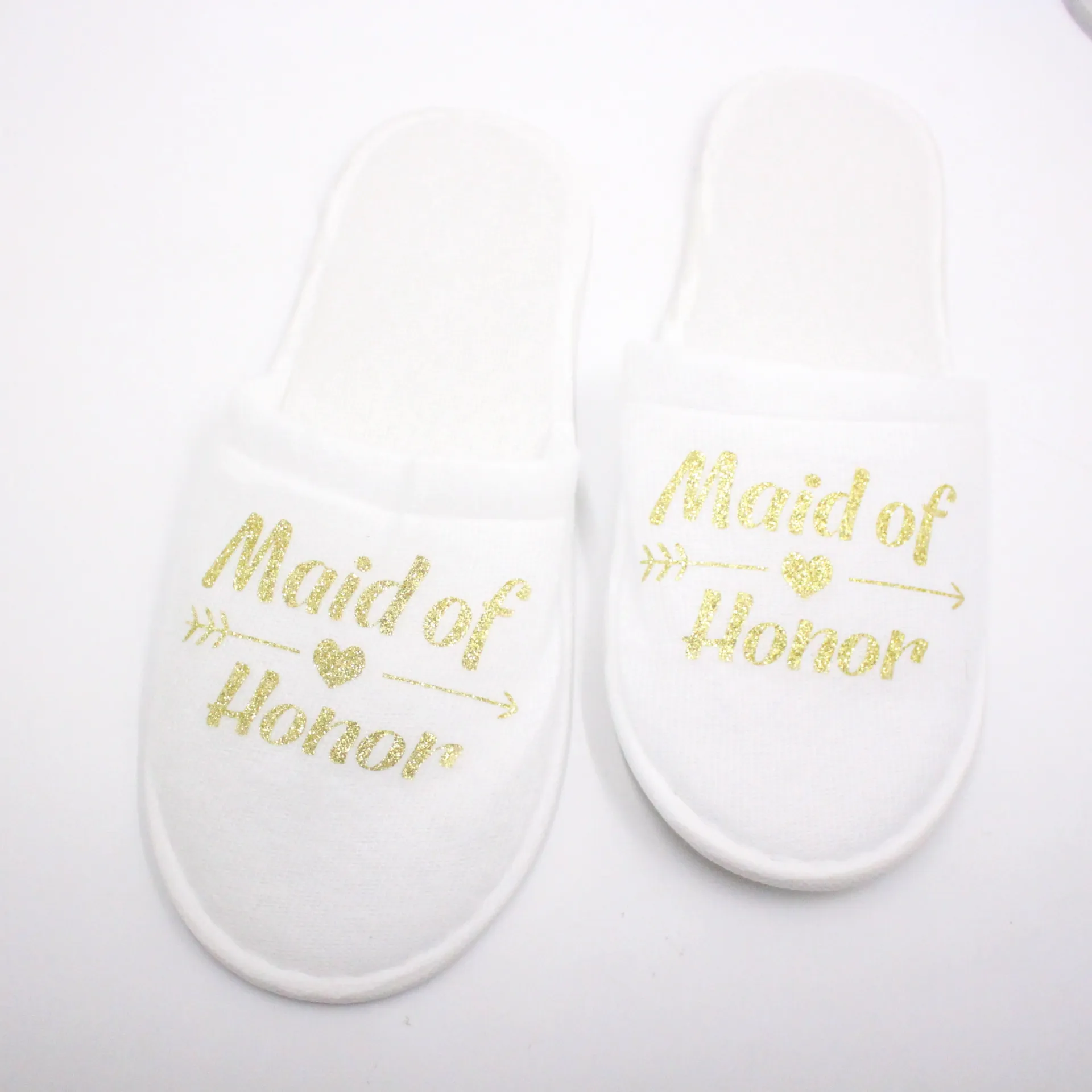 Wedding Party Gifts Personalized brides Bridesmaid slippers bridal shower party giftZZ