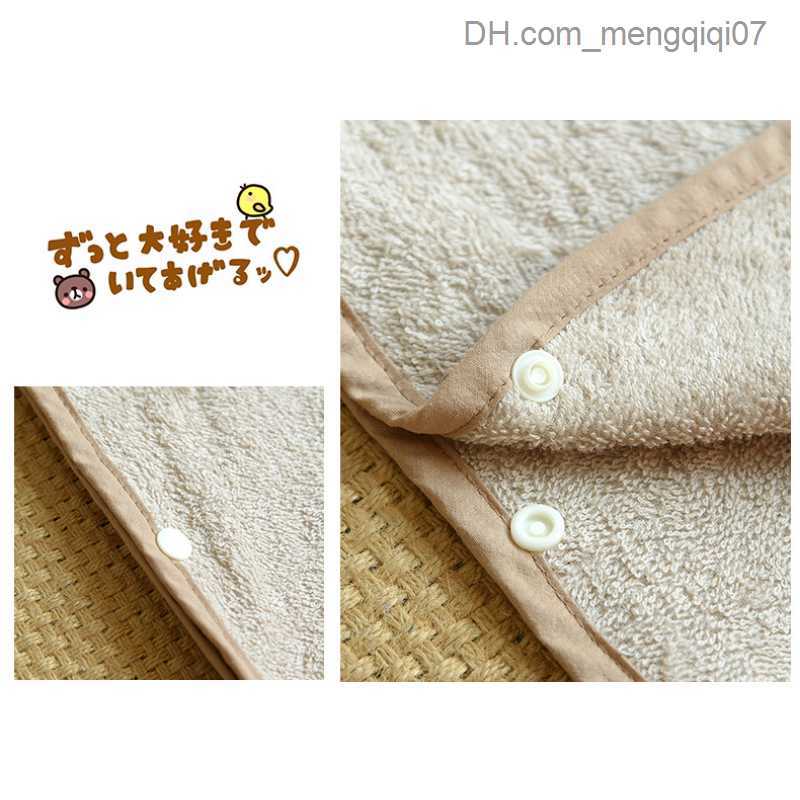 Towels Robes 60x60CM Bathrobe Baby Four Seasons Children's Sleep Dress Quick Drying Thick Hooded Bath Towel Z230819