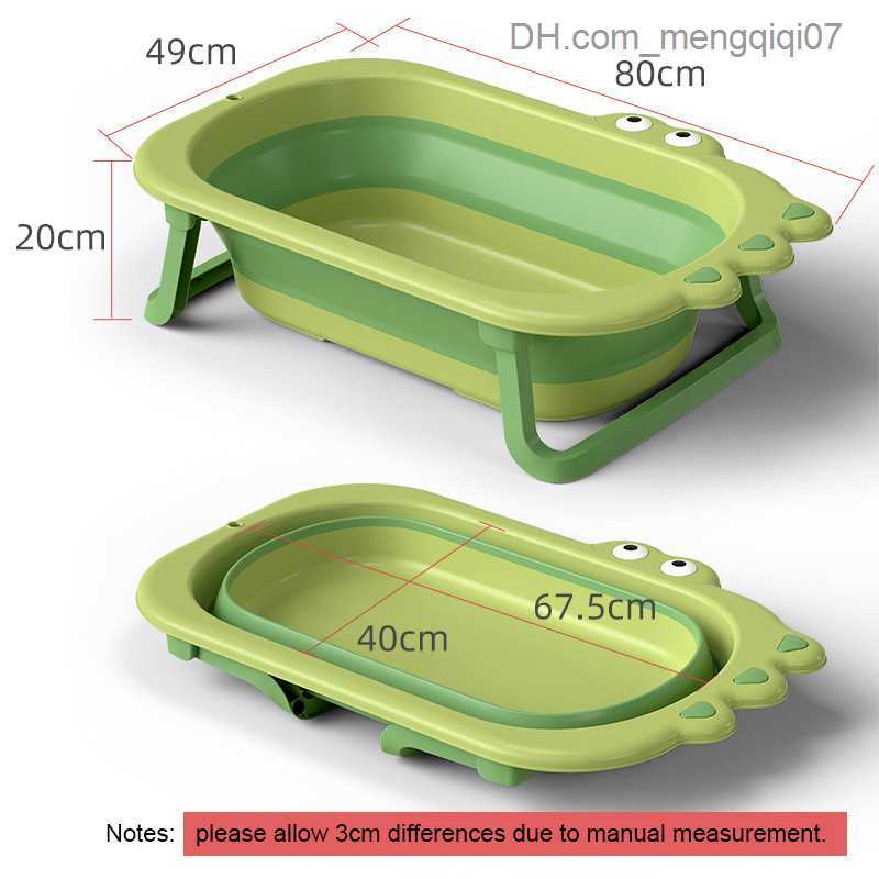 Bathing Tubs Seats Baby bathtub with cushion foldable cartoon sitting bathtub for newborns cute baby safety bathtub baby bathtub with drainage hole Z2
