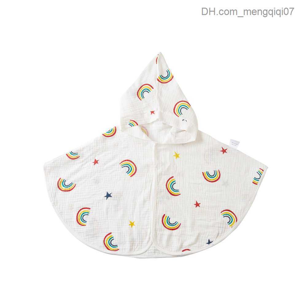 Towels Robes Elinfant 1-piece baby hooded bath towel with fashionable design cotton plain weave baby bath towel size 1 suitable for children aged 2-10