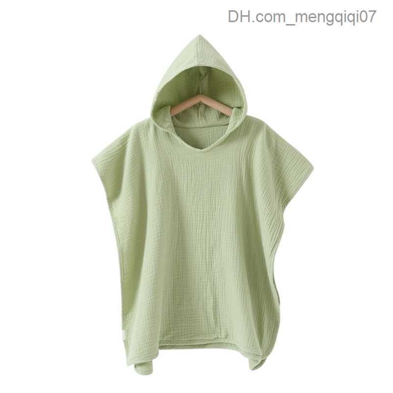 Towels Robes Children's bath towels baby bath towels children's hooded beach swimming ponchos fashionable shower gifts Z230819