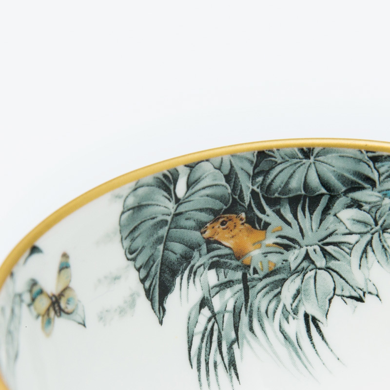 Mugs Bone China Phnom Penh Ceramic afternoon tea Cup Creative Coffee Saucer Set Dish Pull Flower 230817