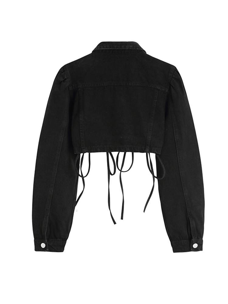 Women's Jackets Autumn Sexy Denim Jackets Women long Sleeve With Vintage Casual Coat Streetwear Short Harajuku Blue Jean Outwear Female Top 23081