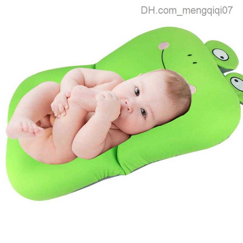 Bathing Tubs Seats Baby shower mat non slip baby shower mat newborn safety shower chair baby shower mat portable air mat baby mattress support Z230818