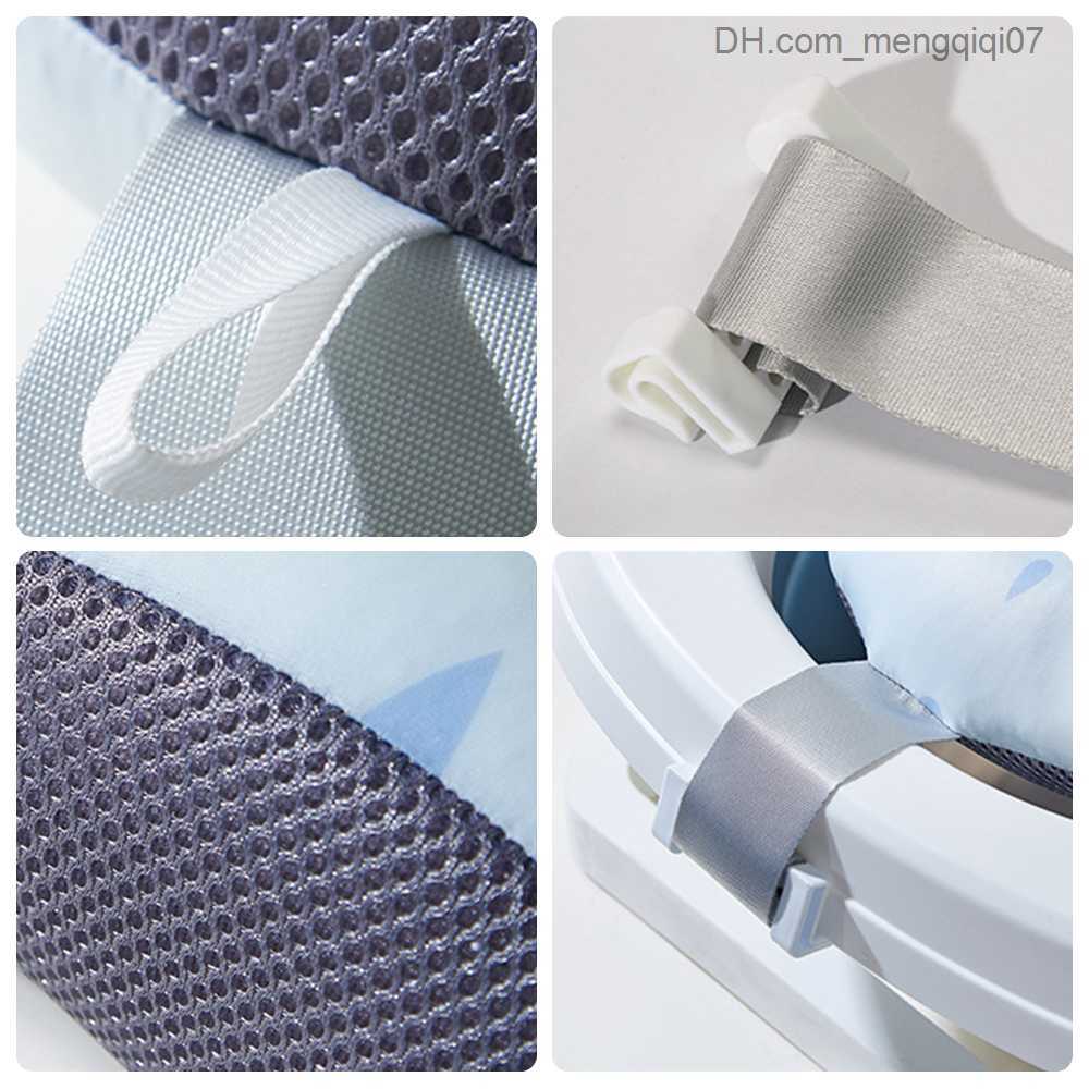 Bathing Tubs Seats Baby shower net bathtub seat baby shower bathtub pad fat free safety care bathtub support soft and comfortable body pad pillow Z230